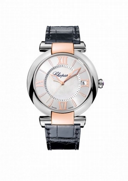 Chopard 388531-6005 Mens Hand Wind 18 Carat Rose Gold & Stainless Steel