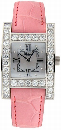 Chopard 13/6621 Diamond Ladies Quartz 18kt White Gold