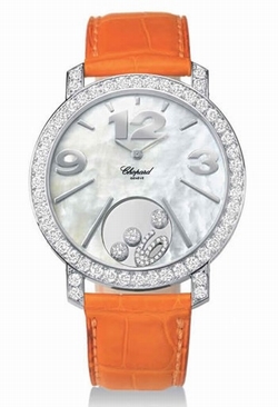 Chopard 207450-0001 Happy Diamonds Ladies Quartz Stainless Steel