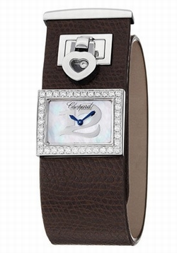 Chopard 208503-2001 Happy Diamonds Ladies Quartz Stainless Steel