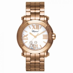 Chopard 274189-5011 Happy Sport Ladies Quartz 18kt Rose Gold