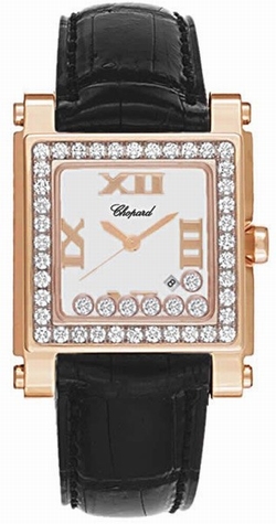 Chopard 275321-5002 Happy Sport Ladies Quartz Rose Gold