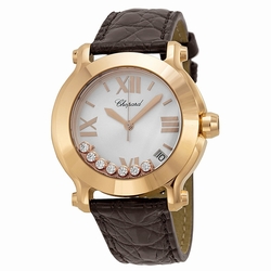 Chopard 277471-5013 Happy Sport Ladies Quartz 18kt Rose Gold