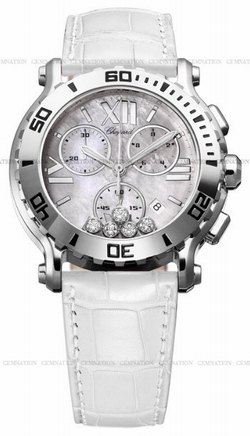 Chopard 288499-3009 Happy Sport Ladies Quartz Black PVD
