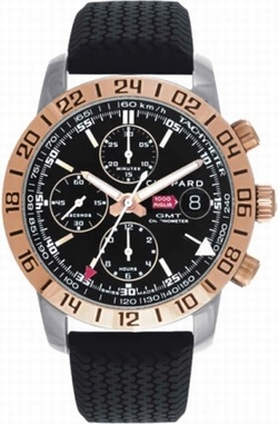Chopard 11253 Mille Miglia Mens Automatic 18kt Rose Gold and Steel