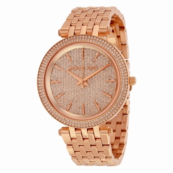 Michael Kors MK3439 Darci Ladies Quartz Rose Gold-tone Stainless Steel