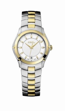 Ebel 1216028 Ladies Quartz 18 Carat Yellow Gold and Stainless Steel