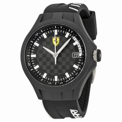Ferrari 830125 Mens Quartz Black TR90 Plastic