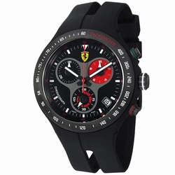 Ferrari FE-06-BK Mens Quartz Black PVD Stainless Steel