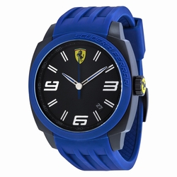 Ferrari 10632 Mens Quartz Black Plastic