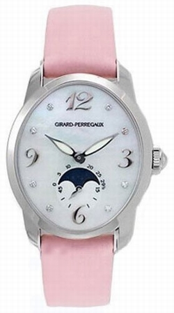 Girard Perregaux 8049053761KK9A Cats Eye Ladies Automatic 18kt White Gold