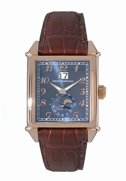 Girard Perregaux 25800-52-421-BA6A Vintage 1945 Mens Automatic 18kt Rose Gold