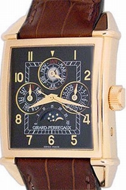 Girard Perregaux 90285.0.52.6156 Vintage Mens Automatic 18kt Rose Gold