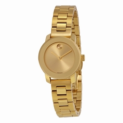 Movado 3600235 Bold Ladies Quartz Gold Ion-plated Stainless Steel