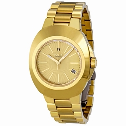 Rado R12950253 Diastar Mens Automatic Gold-tone Stainless Steel