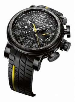 Graham 2BLDC.Y26A.K66N Mens Automatic Black PVD Stainless Steel
