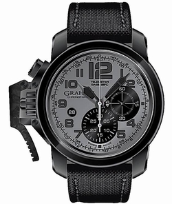Graham 10584 Mens Automatic Black Carbon Nanotube Composite