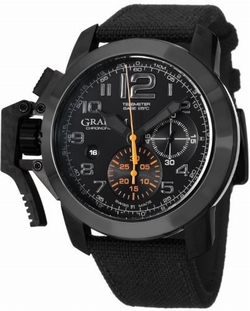 Graham 8443 Mens Automatic Black PVD Stainless Steel