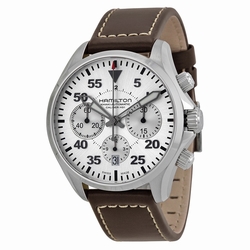 Hamilton H64666555 Khaki Pilot Mens Automatic Stainless Steel