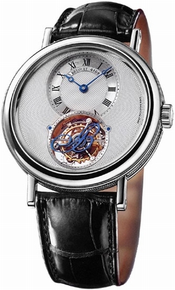 Breguet 5357PT/1B/9V6 Classique Complications Mens Hand Wind Platinum