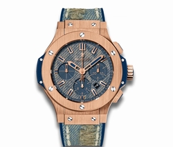 Hublot 301.PL.2780.NR.JEANS Mens Automatic Satin-finished 18K Red Gold
