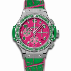 Hublot 341.SG.7379.LR.1222.POP15 Ladies Automatic olished and Satin-finished Stainless Steel