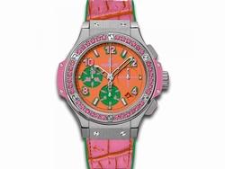 Hublot 341.SP.4779.LR.1233.POP15 Ladies Automatic Polished and Satin-finished Stainless Steel