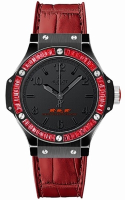 Hublot 361.CR.1110.RR.1913A Ladies Quartz Black Ceramic