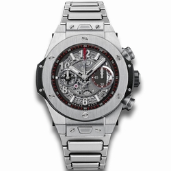 Hublot 411.NX.1170.NX Mens Automatic Polished and Brushed Titanium
