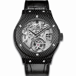 Hublot 504.QX.0110.LR Mens Hand Wind Carbon Fiber