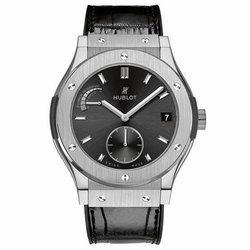 Hublot 516.NX.1470.LR.1104 Mens Hand Wind Polished and Satin-finished Titanium