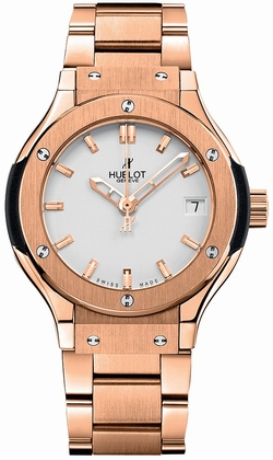 Hublot 581.OX.2610.OX Ladies Quartz 18 Carat Rose Gold