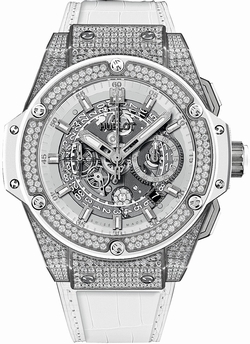 Hublot 701.NE.0127.GR.1704 Mens Automatic Titanium with Diamonds
