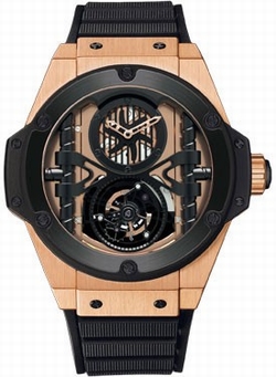 Hublot 705.OM.0007.RX Mens Hand Wind 18K King Gold