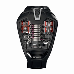 Hublot 905.ND.0000.RX Mens Hand Wind Black PVD Titanium