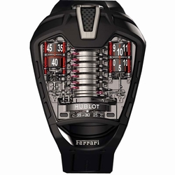 Hublot 905.NX.0001.RX.1704 Mens Hand Wind Black PVD Titanium