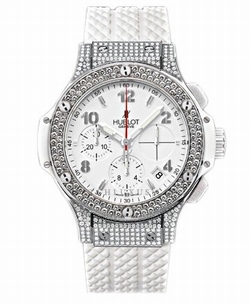 Hublot 341.SE.231.LS.174 Big Bang Mens Automatic Stainless Steel With 198 Diamonds