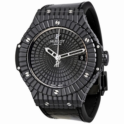 Hublot 346.CX.1800.BR Big Bang Mens Automatic Polished Black Ceramic