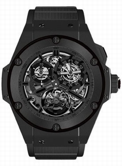 Hublot 708.CI.0110.RX Big Bang Mens Hand Wind Microblasted Black Ceramic