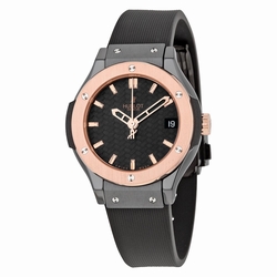 Hublot 581.CO.1780.RX Classic Fusion Ladies Quartz Black Ceramic