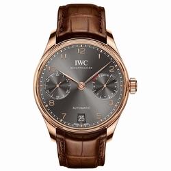 IWC IW500702 Portugieser Mens Automatic 18K Rose Gold