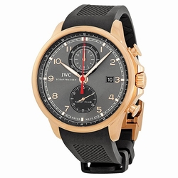 IWC IW390209 Portuguese Mens Hand Wind 18kt Rose Gold
