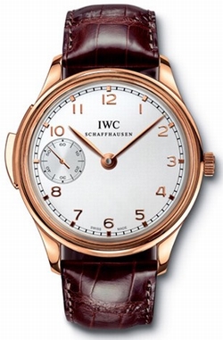 IWC IW524202 Portuguese Mens Hand Wind 18kt Rose Gold