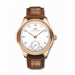 IWC IW544907 Portuguese Mens Hand Wind 18kt Rose Gold