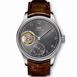 IWC IW546301 Portuguese Mens Hand Wind 18 kt White Gold