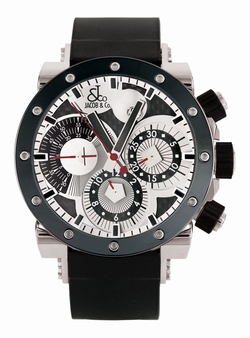 Jacob Co. E1C Epic II Mens Automatic Stainless Steel