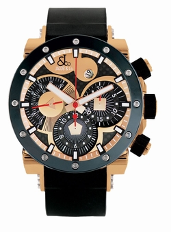 Jacob Co. E3rgC Epic II Mens Automatic 18k Rose Gold
