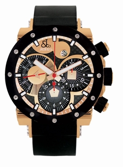 Jacob Co. E3rgr Epic II Mens Automatic 18k Rose Gold