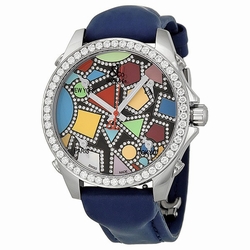 Jacob Co. JC113DA Five Time Zone Unisex Quartz Stainless Steel