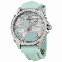 Jacob Co. JCM47WM Five Time Zone Unisex Quartz Stainless Steel